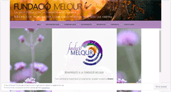 Desktop Screenshot of fundaciomelqur.com